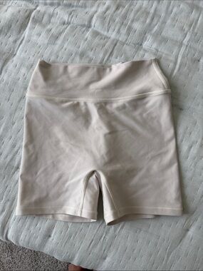 White Fox Tan Bikers Medium